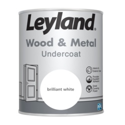 Leyland Wood & Metal Undercoat 750ml - Brilliant White - STX-102953 