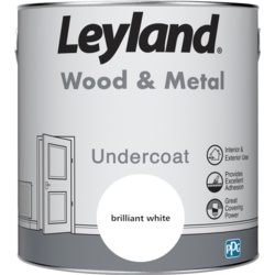 Leyland Wood & Metal Undercoat 2.5L - Brilliant White - STX-102956 