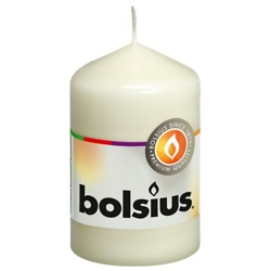 Bolsius Pillar Candle - Ivory 80/48 - STX-103053 