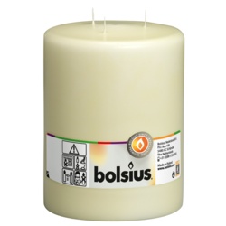 Bolsius Mammoth Candle - Ivory 200/150 - STX-103064 