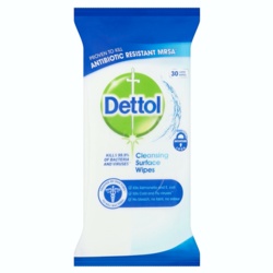Dettol Surface Wipes - Pack 30 - STX-103139 