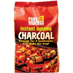 Fuel Express Instant Lighting Lumpwood Charcoal - 1kg - STX-103702 - SOLD-OUT!! 