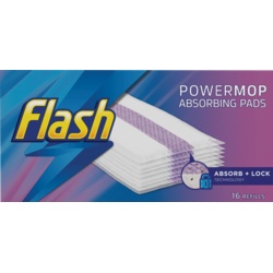 Flash Powermop Refill Pads - Pack 16 - STX-103775 