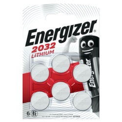 Energizer Lithium CR2032 Batteries - Card 6 - STX-103885 