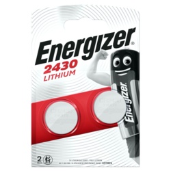Energizer Lithium CR2430 Batteries - Card 2 - STX-103886 