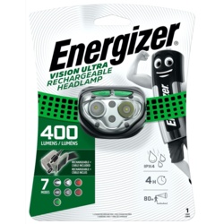 Energizer LED Vision Ultra Rechargeable Headlamp - Green - STX-103891 