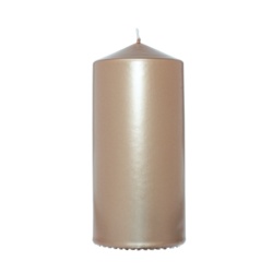 Prices 6" Pillar Candle - Gold - STX-103990 