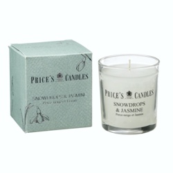 Prices Candle Jar - Snowdrops & Jasmine - STX-103992 