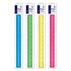 Anker Ruler - 12" Assorted Colours Available - STX-104018 
