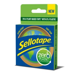 Sellotape Zero Plastic Tape - 24mm x 30m - STX-104448 