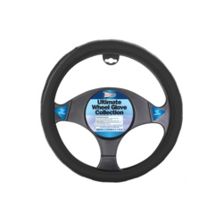 Streetwize Steering Wheel Glove - Black - STX-104538 