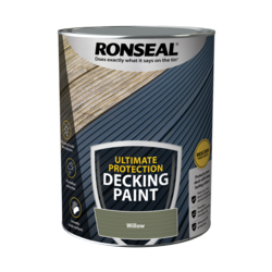 Ronseal Ultimate Protection Decking Paint 5L - Willow - STX-104905 