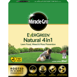 Miracle Gro Natural 4 in 1 Feed, Weed & Mosskiller - 85sqm - STX-104937 