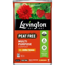 Levington Multi Purpose Peat Free Compost With John Innes - 50L - STX-104969 - SOLD-OUT!! 
