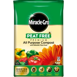 Miracle Gro All Purpose Organic Peat Free Compost - 40L - STX-104970 