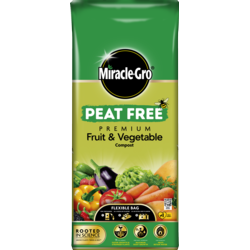 Miracle Gro Fruit & Vegetable Peat Free Compost - 42L - STX-104974 