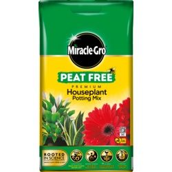 Miracle Gro Houseplant Potting Mix Peat Free Compost - 10L - STX-104975 