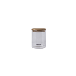 Sabichi Glass Jar With Wooden Lid - 900ml - STX-105039 