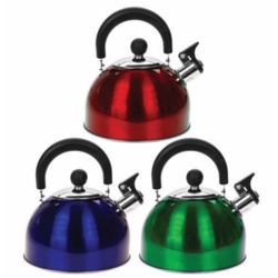 Summit Metalic Whistling Kettle - Stainless Steel 2L - STX-105256 