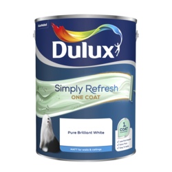 Dulux Simply Refresh One Coat Matt 5L - PBW - STX-105684 