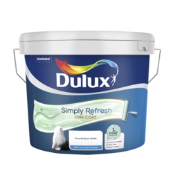Dulux Simply Refresh One Coat Matt 10L - PBW - STX-105685 