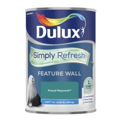 Dulux Simply Refresh One Coat Feature Wall 1.25L - Proud Peacock - STX-105702 
