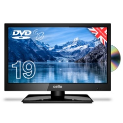 Cello HD LED Digital TV With Built In DVD Player - 19" - STX-105842 