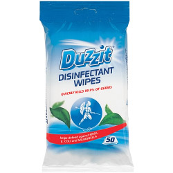 Duzzit Disinfectant Wipes - 50 Pack - STX-131479 
