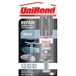 UniBond Repair Metal Power Epoxy - Syringe 25ml - STX-157738 