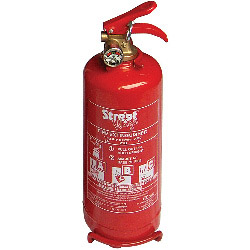 Streetwize Dry Powder ABO Fire Extinguisher with Gauge - 2kg - STX-171680 