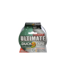 Duck Tape Ultimate Duck Tape - Black 50mm x 25m - STX-171700 