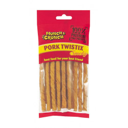 Munch & Crunch Smoked Pork Twistix - STX-179070 