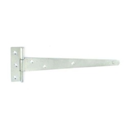 Securit Tee Hinges Light Zinc Plated - 250mm 10" Pack 2 - STX-184241 