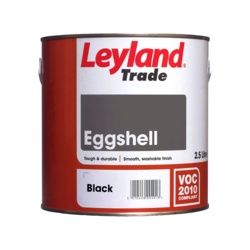 Leyland Trade Eggshell - 2.5L Black - STX-196255 