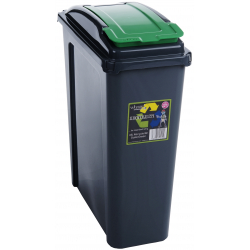Wham Recycling Bin 25Ltr - Green - STX-300137 