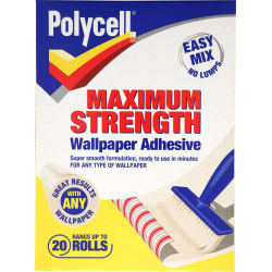 Polycell Maximum Strength Wallpaper Adhesive - 20 Roll - STX-300685 