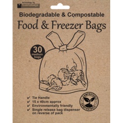 Planit Eco Friendly Freezer Bags - Pack 30 - STX-301318 