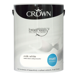 Crown Silk Emulsion 5L - Milk White - STX-302206 