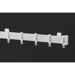 Harrison Drape Standard Drape Curtain Track - 270cm White - STX-305580 