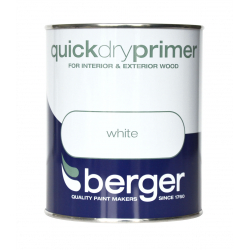 Berger Quick Dry Primer 750ml - White - STX-306056 