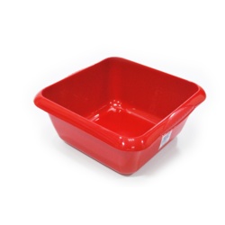 TML Square Bowl - 7L Glitter Red - STX-307653 