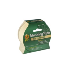 Duck Tape All Purpose Masking Tape - Beige 50mm x 50m - STX-308938 