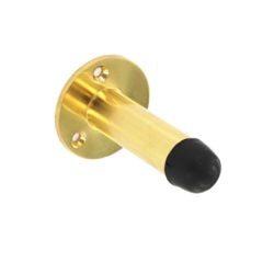 Securit Brass Projection Door Stop - 63mm - STX-311679 