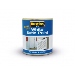 Rustins Satin 250ml - White - STX-311838 