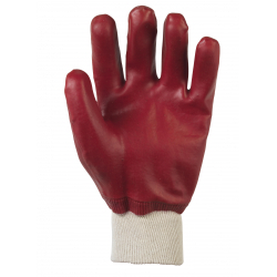 Glenwear PVC Coated Waterproof Glove - Red - STX-315381 