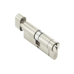 Securit 1* Star Euro Double Thumbturn Cylinder Nickel - 35 x 35mm - STX-315990 