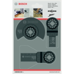 Bosch Starlock Wood And Metal Set - 3 Piece - STX-316807 