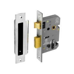 Securit Euro Sash Lock Nickel Plated 48mm C/C - 63mm - STX-317882 