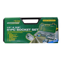 Brookstone Socket Set - 51 Piece - STX-318267 