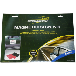 Brookstone Drive Magnetic Sign Kit - STX-318273 